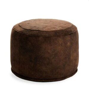 Lovesac Squattoman Brown Ottoman Cover
